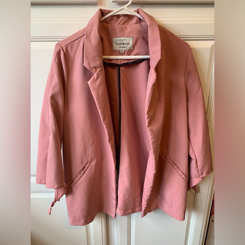 Pink Blazer